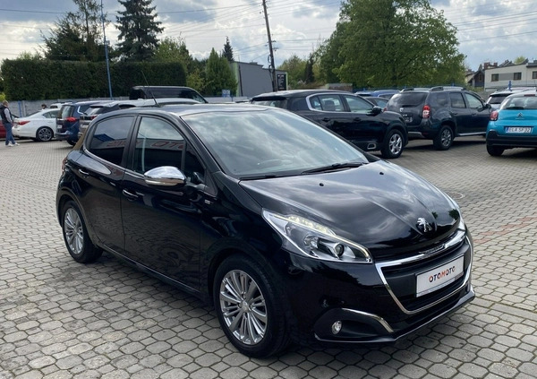 Peugeot 208 cena 35900 przebieg: 123000, rok produkcji 2017 z Dobczyce małe 562